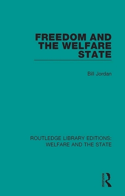 Book cover for Freedom and the Welfare State