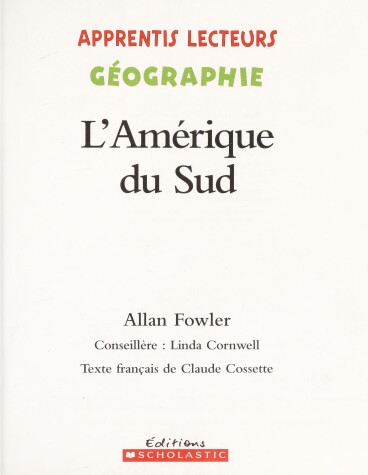 Book cover for L' Am?rique Du Sud