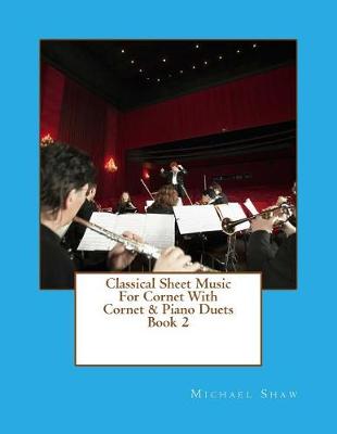 Cover of Classical Sheet Music For Cornet With Cornet & Piano Duets Book 2