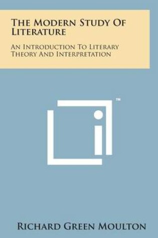 Cover of The Modern Study of Literature