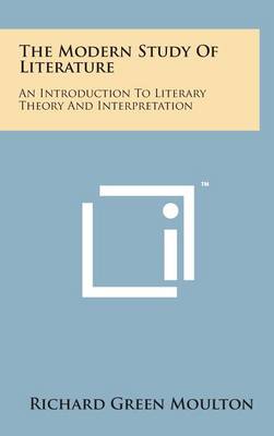 Book cover for The Modern Study of Literature