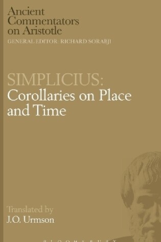 Cover of Corollaries of Place and Time
