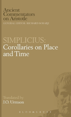 Cover of Corollaries of Place and Time