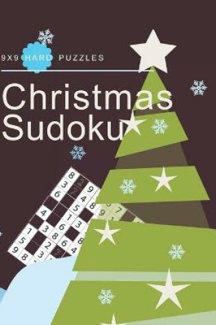 Cover of Christmas Sudoku 9X9 Hard Puzzles