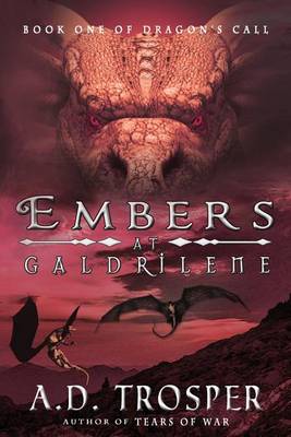 Book cover for Embers at Galdrilene