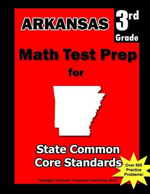 Book cover for Arkansas 3rd Grade Math Test Prep