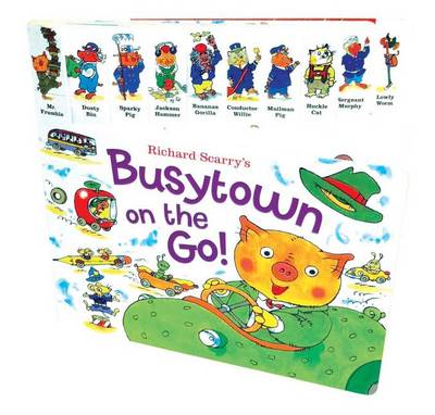 Book cover for Richard Scarry's Busytown on the Go!