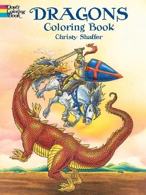 Book cover for Dragons Coloring Book