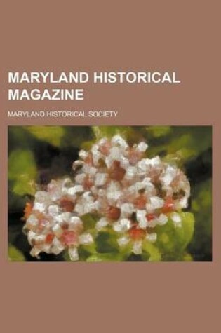 Cover of Maryland Historical Magazine (Volume 1)