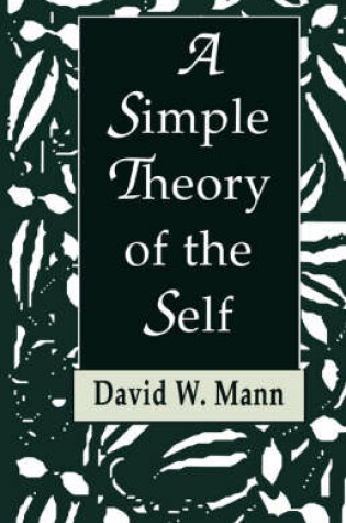 Cover of A Simple Theory of the Self