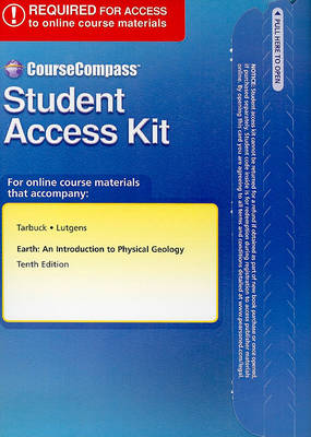 Book cover for CourseCompass Student Access Kit for Earth