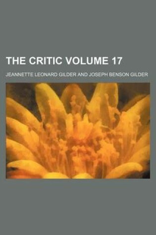 Cover of The Critic Volume 17