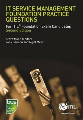 Book cover for It Service Management Foundation Practice Questions