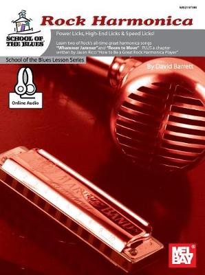 Book cover for Rock Harmonica Book With Online Audio