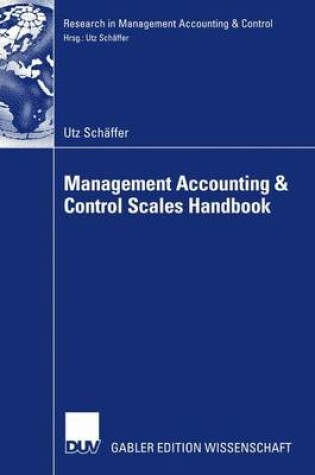 Cover of Management Accounting & Control Scales Handbook