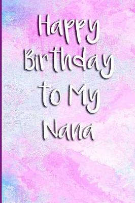 Book cover for Happy Birthday to My Nana