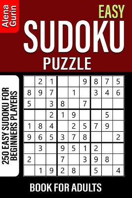 Book cover for Easy Sudoku Puzzle Book for Adults