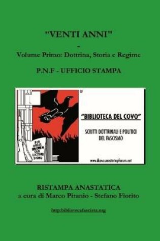 Cover of Venti Anni -Volume Primo