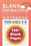 Book cover for Blank Handwriting Practice Paper Notebook
