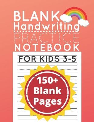 Book cover for Blank Handwriting Practice Paper Notebook