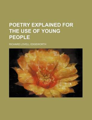 Book cover for Poetry Explained for the Use of Young People