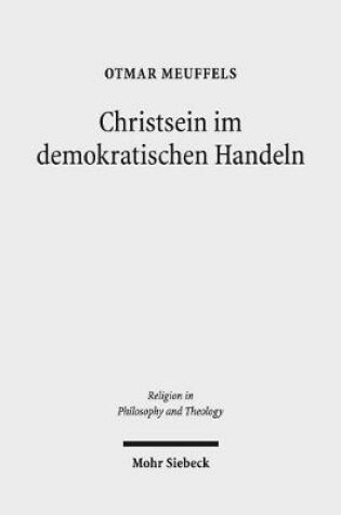 Cover of Christsein im demokratischen Handeln