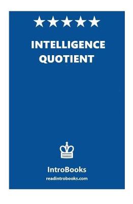 Book cover for Intelligence Quotient