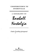 Book cover for Cooperstown To Dyersville