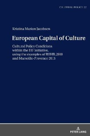 Cover of European Capital of Culture