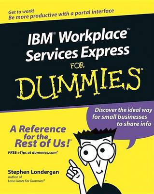 Cover of IBM Workplace Services Express for Dummies