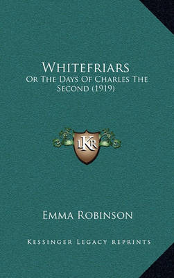 Book cover for Whitefriars