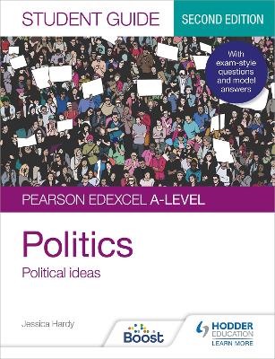 Book cover for Pearson Edexcel A-level Politics Student Guide 3: Political Ideas Second Edition