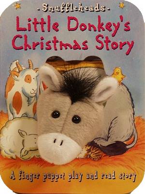 Book cover for Little Donkey's Christmas Story