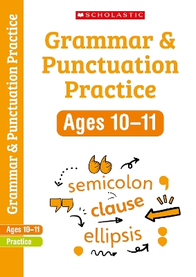 Book cover for Grammar and Punctuation Practice Ages 10-11