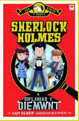 Book cover for Sherlock Holmes a Diflaniad y Diemwnt