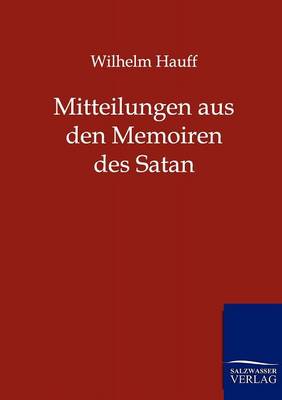 Book cover for Mitteilungen aus den Memoiren des Satan