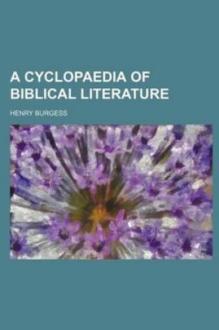 Cover of A Cyclopaedia of Biblical Literature