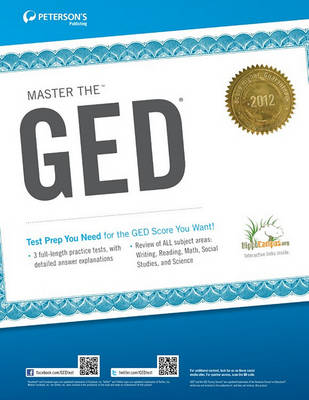 Book cover for Peterson's Master the GED