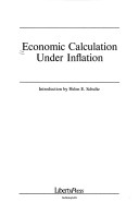 Cover of Economic Calculation under Inflation