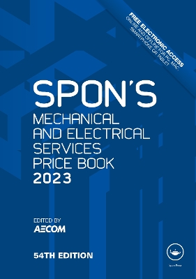 Cover of Spon's Mechanical and Electrical Services Price Book 2023