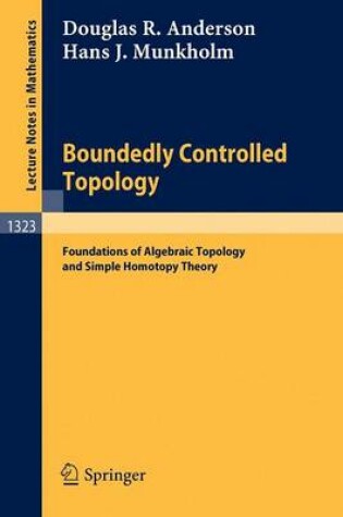 Cover of Boundedly Controlled Topology