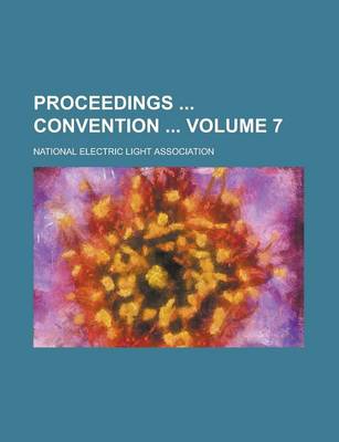 Book cover for Proceedings Convention Volume 7