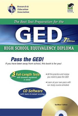 Book cover for GED(R) W/ CD-ROM, 7th Ed.