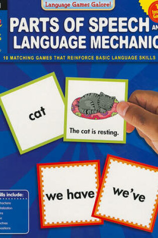 Cover of Parts of Speech and Language Mechanics, Grade 1