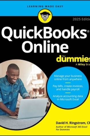 Cover of QuickBooks Online for Dummies, 2025 Edition