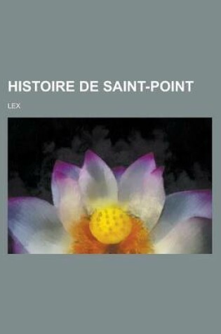 Cover of Histoire de Saint-Point