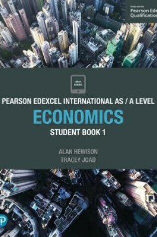 Cover of Pearson Edexcel International AS Level Economics Student Book