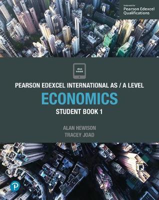 Book cover for Pearson Edexcel International AS Level Economics Student Book