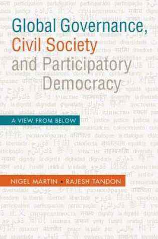 Cover of Global Governance, Civil Society and Participatory Democracy