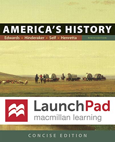 Book cover for Launchpad for America's History and America's History: Concise Edition (2-Term Access)